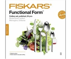 Serviravimo įrankių rinkinys Fiskars Functional Form 1071623; 24 vnt.