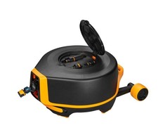 Fiskars Laistymo ratas su žarna Automatic XL su ratukais 1025933