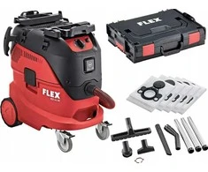 FLEX dulkių siurblys VCE S44 LAC + maišeliai + L-BOXX dėklas