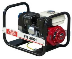FOGO PORTABLE MAITINIMO GENERATORIAUS FH 3001 3.0kW 230V