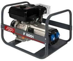 FOGO GENERATOR PRZENOŚNY F 5001 R 4,2KW/230V, STABILIZACJA NAPIĘCIA, SILNIK RATO benzininis