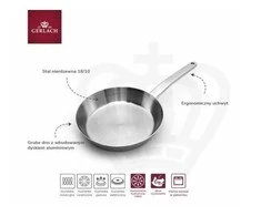 Gerlach Prestige keptuvė, nerūdijantis plienas, 24 cm skersmens, sidabrinė