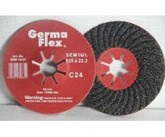 GERMAFLEX / SAITRON FLAP RATAS METALAS CIRKONIS 125 gr.80 INOX