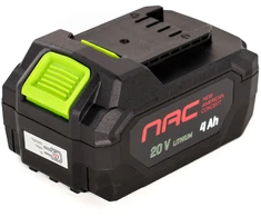 Akumuliatorius Nac B20-40-S; 20 V; 4,0 Ah; Li-ion