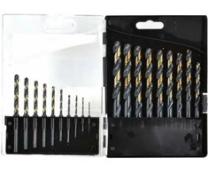 Grąžtas AW-Tools AWTOOLS GRĄŽIAUS METALAS HSS M2 RINKINYS 19 vnt. / 1,0-10,0 mm / PREMIUM