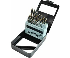 Grąžtas AW-Tools Grąžtų rinkinys metalui AWTools AW42004BL; HSS; M2; 1-10 mm; 19 vnt.