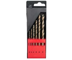 Grąžtas Gręžtuvas Yato kobalto cilindro 2 4 5 3 6 8mm komplektas (YT -41602)
