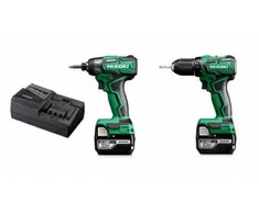 Rinkinys įrankių Hikoki HIKOKI.SET 18V KC18DD WAZ (DS18DD + WH18DD) 2x5.0Ah HSC