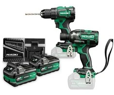 Hitachi HIKOKI Rinkinys 36V KC18DE WJZ (DS18DE + WR18DH) 2x5,0Ah MV HSC
