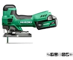 HIKOKI siaurapjūklis 18V CJ18DB WPZ 2x5,0Ah HSC
