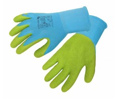 GTV ULLER latex coated pirštinės mėlynas/žalias (12 pairs/pack) 9