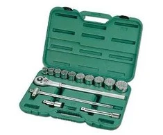 HONITON Rinkinys KLUCZY 14 ELEMENTÓW 3/4" NASADKI 12-KĄTNE 6214