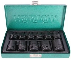HONITON smūginės galvutės 1/2 colio, 11 dalių TORX E6-E24 H4111
