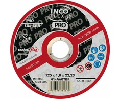 Inco Flex INCOFLEX metalinis šlifavimo diskas 125 x 6,5 x 22,2 mm