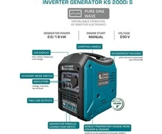 Könner &amp; Söhnen Inverterinis generatorius KS 2000i S
