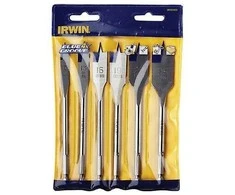 Grąžtas IRWIN grąžtai ŁOPATKOWE KPL. 6szt. *Mėlynas GROOVE 4X 10, 13, 16, 19, 22, 25 mm