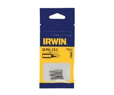 IRWIN antgalių rinkinys 3 vnt. PH1 PH2 PH3 /25mm