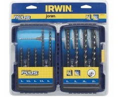Grąžtas IRWIN RINKINYS 9 vnt. SPEEDHAMME PLUS 5x110, 5,5x110, 5,5x160, 6x110, 6x160x2 vnt, 8x160, 10x160, 12x160