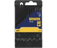 Grąžtas IRWIN METALO GRĄŽTŲ RINKINYS HSS-R, 13 vnt. (1,5-6,5 mm)