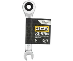JCB kombinuotas raktas SU REKETU 6mm TRUMPAS