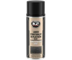 Struktūriniai dažai K2 Bumper juodi, 400 ml