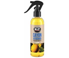 Automobilinis oro gaiviklis K2 DEOCAR LEMON, 250 ml