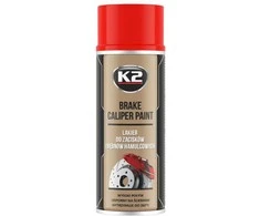 Stabdžių apkabos dažai K2 Caliper 400ml, raudona