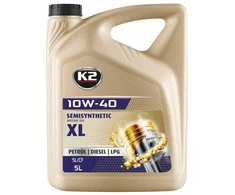 K2 VARIKLIŲ ALYVA 10W40 5L API SL/CF/CF-4
