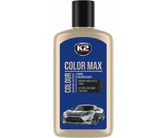 Melle K2 SPALVĄ ATSTATANTIS VAŠKAS SUTEIKIA BLIZGESIO IR APSAUGO COLOR MAX 250 MĖLYNAS 250ML