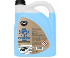Melle K2 ŽIEMINIS LANGŲ PLOVIMO SKYSČIS -18°C NANO SPRYSK 4L