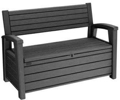 Curver / Keter KETER ŁAWKA ZE SKRZYNIĄ HUDSON BENCH ANTRACYT