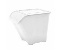 KETER KOSZ DO SEGREGACIJ ALL IN BOX XL 55L MLECZNO BALTA