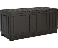 Keter Plastikinė dėžė KENTWOOD, 350 l, ruda