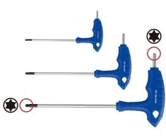KING TONY TORX UCHW."L" OTWÓR T15x95mm