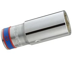KING TONY NASADKA DŁUGA 1/2" 22mm x 77mm 6-KĄTNA CHROM