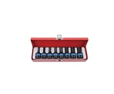KING TONY NASADKI UDAROWE HEX 1/2" KOMPLET 8 vnt. H5,H6,H8,H10,H12,H14,H17,H19
