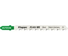 Klingspor KLINGSPOR BRZESZCZOT DO WYRZYNARKI 100x8x1,45mm JS 601 WQ /5szt.