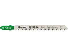 Klingspor KLINGSPOR BRZESZCZOT DO WYRZYNARKI 100x8x1,7mm JS 981 WA /5szt.