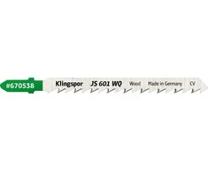 Klingspor KLINGSPOR BRZESZCZOT DO WYRZYNARKI 115x8x1,45mm JS 601 WQ /5szt.