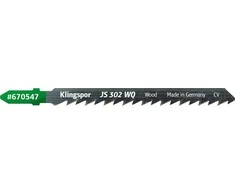 Klingspor KLINGSPOR BRZESZCZOT DO WYRZYNARKI 130x8x1,25mm JS 302 WQ /5szt.