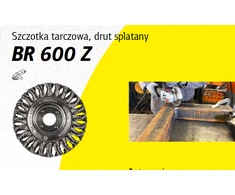 Klingspor K.SZCZOTKA TARCZOWA 115mm M14 BR600Z DRUT SKRĘCANY NIERDZEWNY