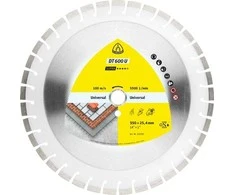 Klingspor segmentinis deimantinis diskas SUPRA DT600U, 350x3,0x20 mm, gelžbetonis (325194)