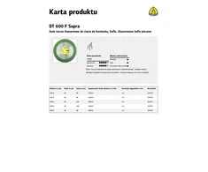 Deimantinis pjovimo diskas šlapiam pjovimui Klingspor DT 600 F Supra; 250x1,9x30,0 mm