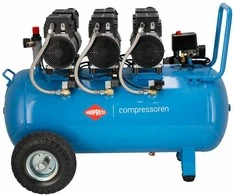 KOMPRESOR AIRPRESS LMO 90-380 90L/3,0KM BEZOLEJOWY 280L/MIN. CICHY/8BAR/2,25KW