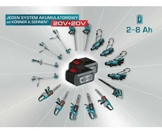 Konner &amp; Sohnen Akumuliatorinis grandininis pjūklas 20V, 30cm, KS CS20V-12