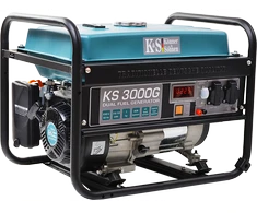 Hibridinis (benzinas/dujos) generatorius Könner &amp; Söhnen, 2,6kW 230V KS 3000 G