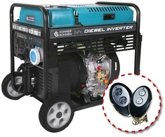 Konner &amp; Sohnen Diesel KS inverterinis generatorius dyzelinis KS 9500iDE ATSR 10kW 230V