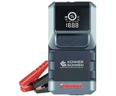 Konner &amp; Sohnen KÖNNER&amp;SÖHNEN Automobilio akumuliatoriaus paleidėjas (booster) / Išorinė baterija (powerbank)/ Kompresorius 1300A, KS JSP-1300