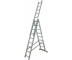 Krause CORDA Universalios kopėčios, 3 dalių 8 pakopų, 5.40m