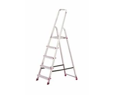 Kopėčios KRAUSE Corda, 7 pakopų, aliumininės, vienpusės, maks. darbinis aukštis 340 cm